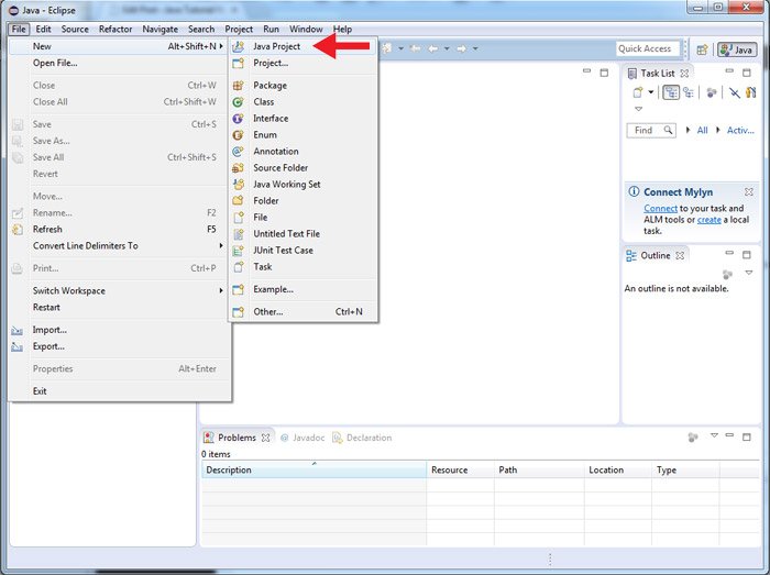 Java Eclipse Tutorial Java Tutorial Network