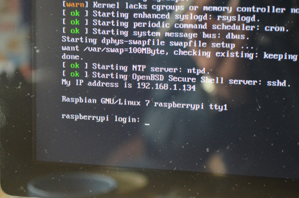 raspbian-login