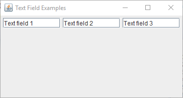 TextField example 
