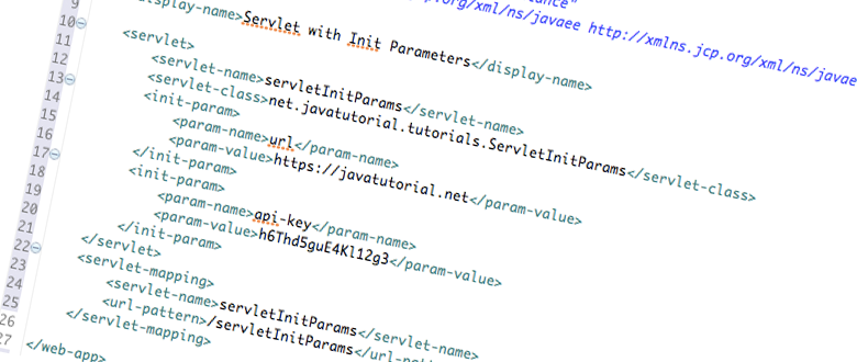 Configure Java Web Applications With Init Parameters Java