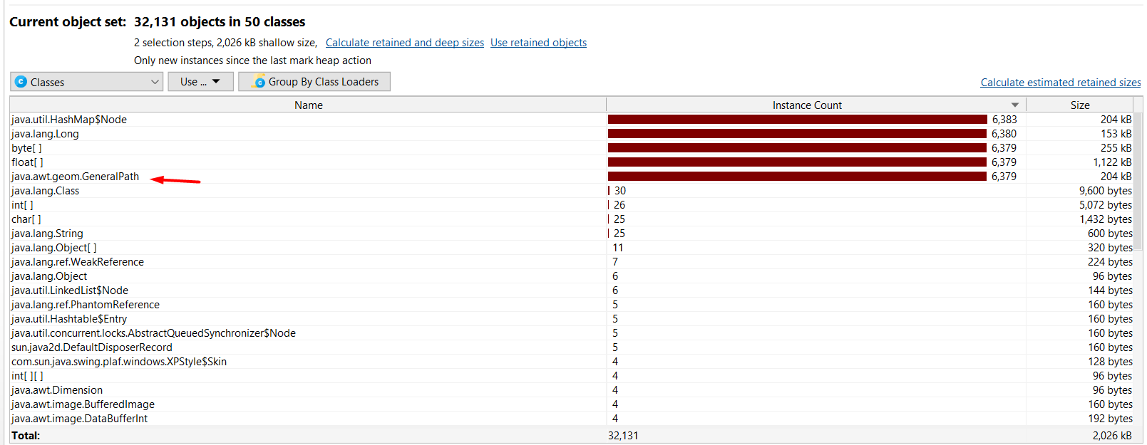 jprofiler memory leak tutorial