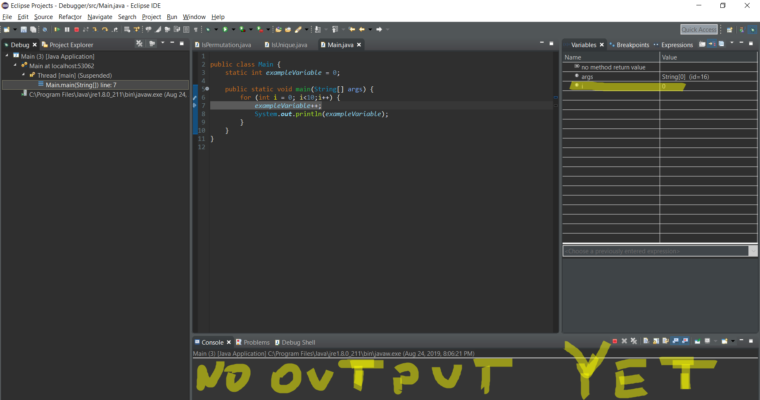 How to debug java with eclipse | Java Tutorial Network